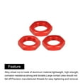 thumbnail image 4 of Tuerca de Rueda Unique Bargains 17 mm Aluminio M12X1.0mm 16Pcs Rojo, 4 of 6