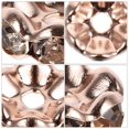 thumbnail image 5 of Bracelet Spacers Jewelry Making Pink Alloy and Glass Material for Handicraft Works 100Pcs, 5 of 5