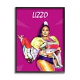 thumbnail image 2 of Stupell Industries Lizzo Modern Portrait Abstract Geometric Pattern Pop Pink, 16 x 20, Design by Birch&Ink, 2 of 5