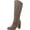 Taupe MC, variant on Womens Addyy Faux Suede Extra Wide Calf Knee-High Boots