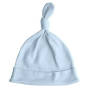Baby Jay 100% Cotton Infant Tie Knot Hat (Blue)