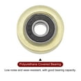 thumbnail image 4 of Uxcell PU Pulley Roller Bearing 5x19x7mm Polyurethane Coated Guide Wheel for Industrial, Green, 4 of 5