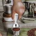 thumbnail image 3 of Tamper de café profesional Tamper de café expreso, Tamper de café expreso Barista para café molido Accesorio para máquinas de café expreso Barista 53 mm Plata Sunnimix Manipulación de café, 3 of 8