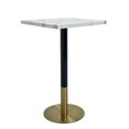thumbnail image 1 of Table de bar carrée Ruby en blanc, 1 of 1