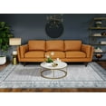 thumbnail image 2 of Selina Leather Cognac 3-Seater Sofa, 2 of 4
