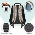 thumbnail image 6 of KUIFORTI Duck Camo Kids Bookbag Comfortable Lightweight Girls School Backpack with Multiple Organizer Pockets Side Pockets for Kids Teens Elementary Middle School, 6 of 7