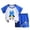Blue, variant on toddler easter outfit boy Boys Summer Outfits Short Sleeve T Shirt And Shorts Set Casual Playwear For Toddlers Kids Ages 1 7 Comfortable Breathable Daily Wear