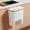Gray, variant on Bin Hanging Trash Can with Lid Garbage Can Wall Mounted Trash Can for Kitchen,Cupboard, Bathroom, Under Sink,Counter Top (Beige)