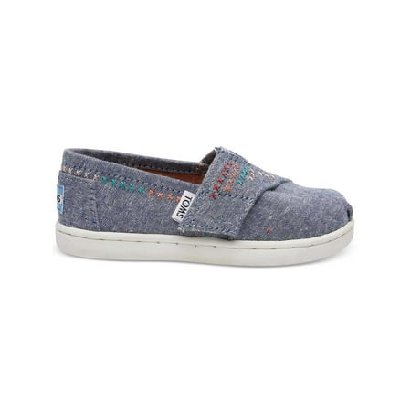 TOMS Tiny Classic Speckle Chambray Shoe