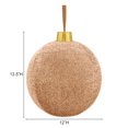 thumbnail image 3 of 12" TINSEL ORNAMENTS (GOLD), 3 of 6