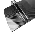thumbnail image 7 of Rear Lip Diffuser, Lip Diffuser Rear Carbon Fiber 5 Fin Spoiler Shark Fin Car Fit Most Fit Most Vehicle Huiop Universal Abs Carbon, 7 of 7