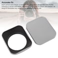 thumbnail image 3 of Camera Lens Hood Aluminium Alloy Accurate CNC Fine Processing Lens Hood Shade Protector with Cap, 3 of 7