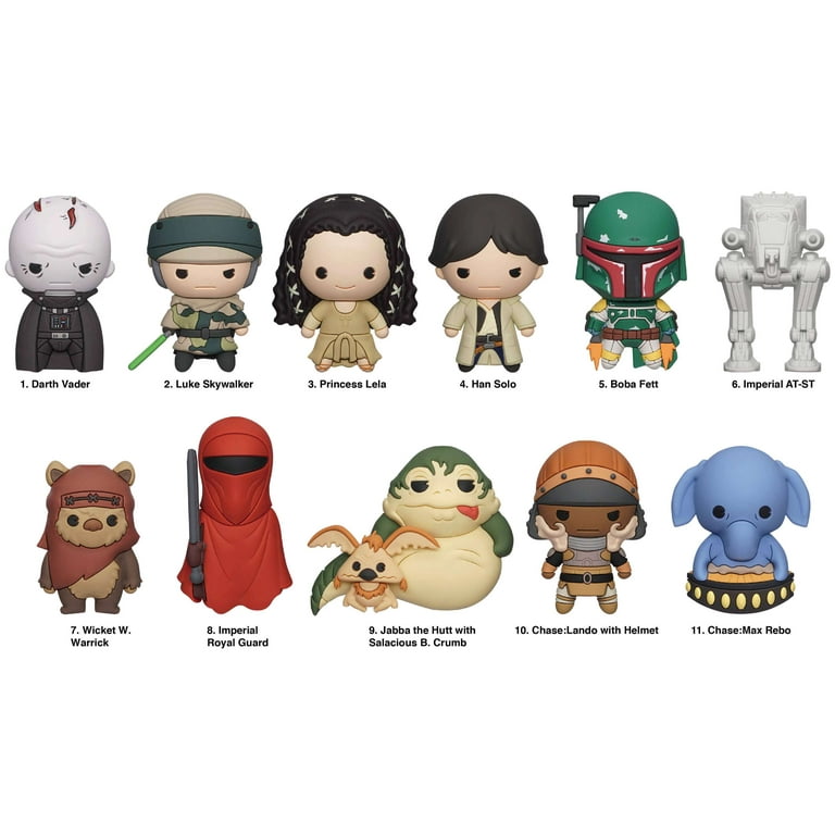Star Wars 3D Figural Foam Bag Clip Return of the Jedi 40th