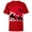 Red, variant on Disney Racing 5th Birthday 5 Years Old Mickey Mouse Race Car - Short Sleeve T-Shirt for Kids - Customized-White