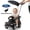 Black, variant on Ford Bronco 3 in 1 Push Car with Canopy for Toddlers 1–3, Ride On Push Car Toy with Adjustable Parent Steering Handle, Removable Guardrail & Footrest, Music, Horn, Under Seat Storage, Silent Wheels