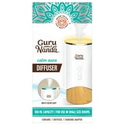 GuruNanda Calm Aura Diffuser - No Scents Included - 100mL - White
