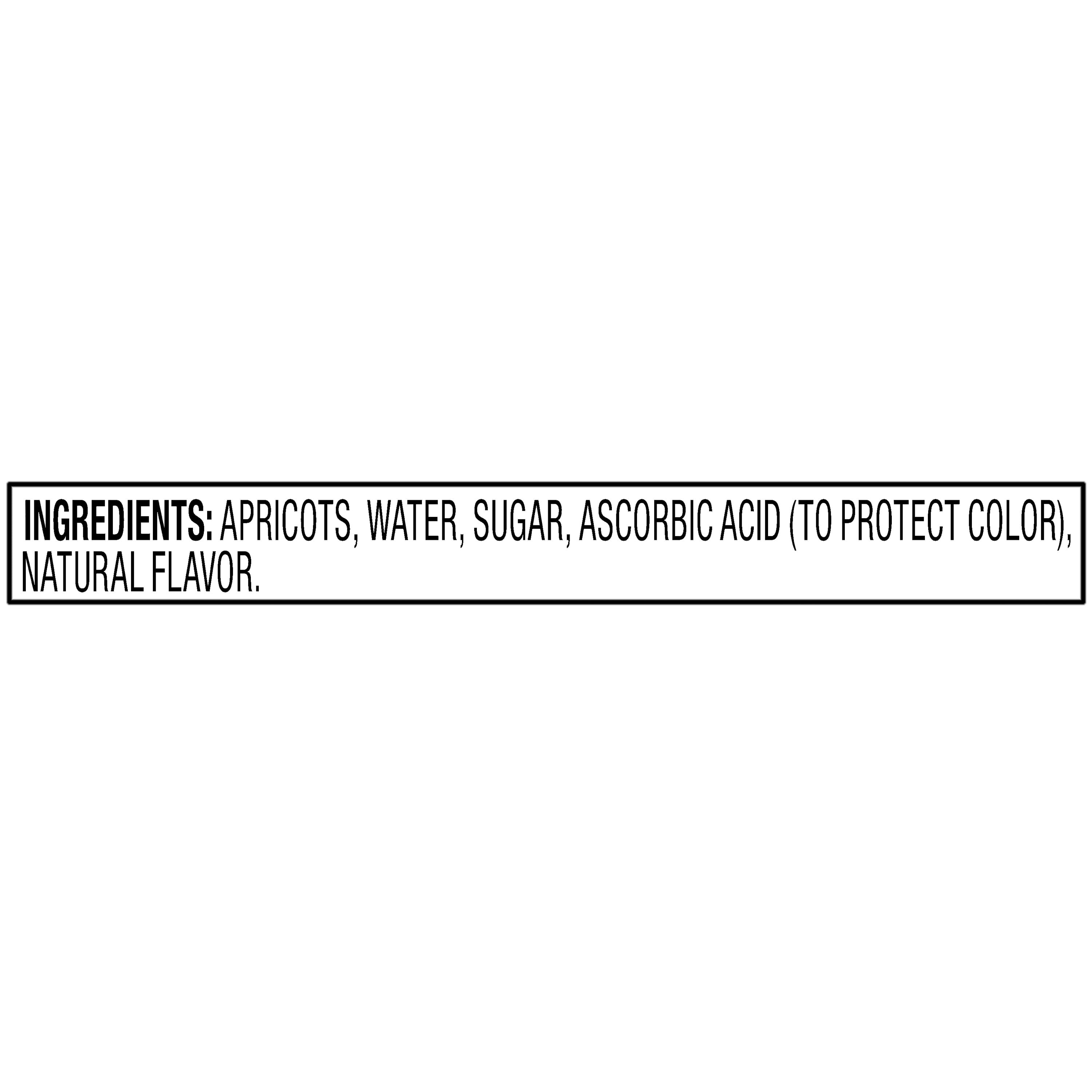 (3 pack) bettergoods Peeled Apricot Halves in Light Syrup with Cinnamon Flavor, 19.4 oz