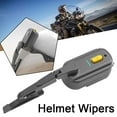 thumbnail image 2 of WENXUAN Motorcycle Helmet Electric Wiper Bike Helmet Visor Wiper P9I7 Adjustable (A), 2 of 6