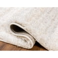 thumbnail image 5 of Abani Boston 5'3"W x 7'6"D BOS140A Beige Cream Shag Area Rug, 5 of 6