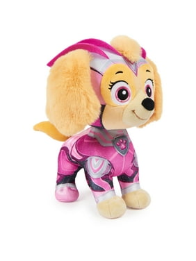 PAW Patrol: The Mighty Movie, Skye 12-inch Tall Premium Plush Toy for Kids 3+