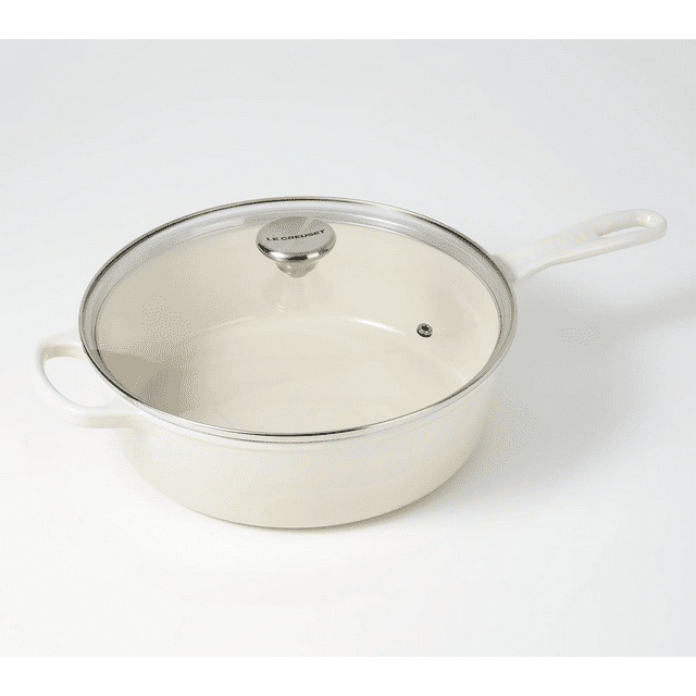 Le Creuset Enameled Cast Iron Signature Cassadou With Glass Lid, 3.75qt