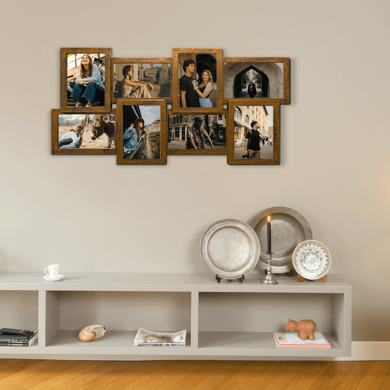 HELLO LAURA Photo Collage Frame for Wall 4x6 Picture Frame Collage Wall  Decor Family Picture Frames for Wall Gallery Wall Frames Collage Picture