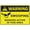 Warning Sign 2, variant on No Sitting On Stairs Outdoor Safe Sign - 8"x12", UV Protected, Weatherproof - School, Office, Mall, Public Building Stairwell Alert