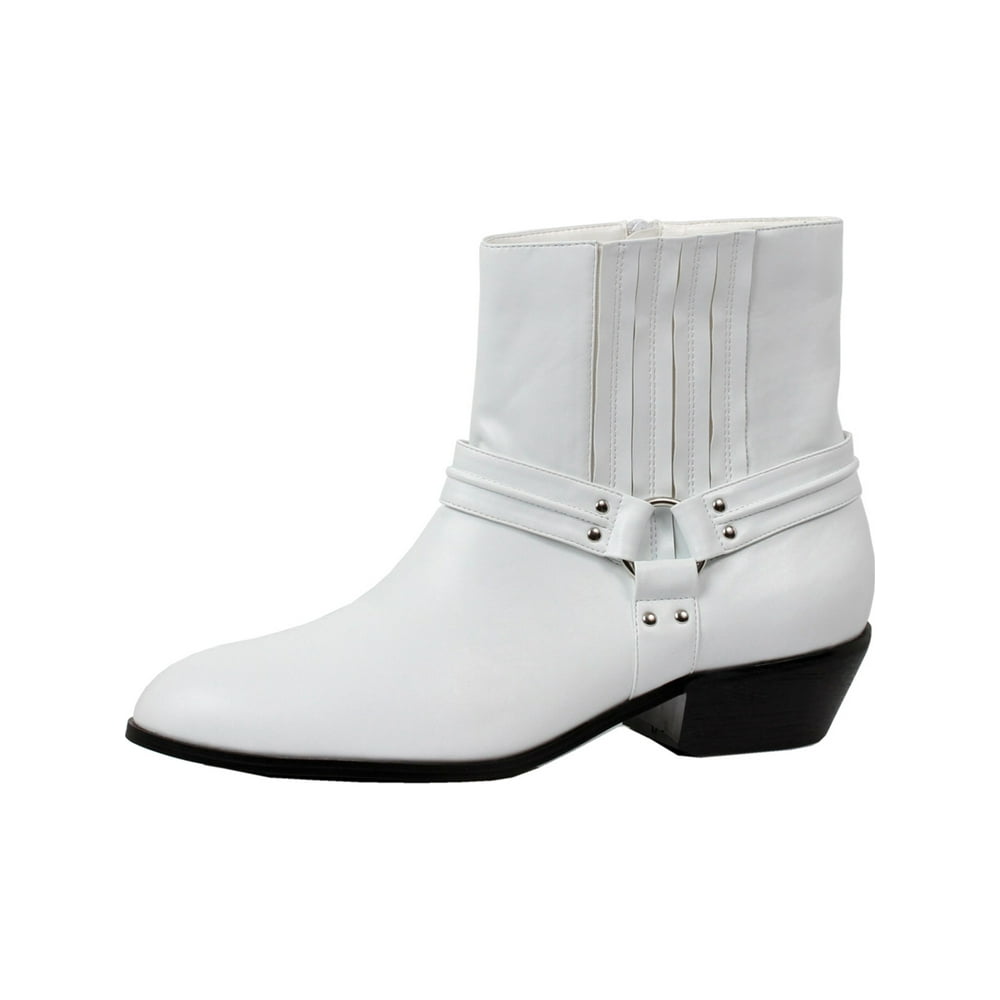 white calf boot