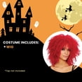 thumbnail image 4 of Costume Culture Womens Coolness Wig, Neon Red, One Size, 4 of 4