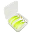 thumbnail image 3 of Señuelos de pesca Zulema 4 Uds giratorios con lentejuelas anzuelo lubina verde, 3 of 8