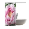 thumbnail image 2 of BPBOP Pink Peony Bathroom Waterproof Fabric Shower Curtain 60x72 inches, 2 of 2