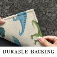thumbnail image 6 of Beige Colorful Dinosaurs Pattern Door Rugs,Washable Non Slip Door Mats Indoor,Decorative Door Mats,Entry Mat Indoor for Entrance,Bedroom,Kitchen,Bathroom,16"x47", 6 of 6