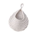 thumbnail image 1 of Cesta de frutas colgante de pared con forma de gota, macetero de pared tejido, decoración de pared bohemia para cocina, restaurante, habitación del 21 cm x 27 cm, 1 of 8
