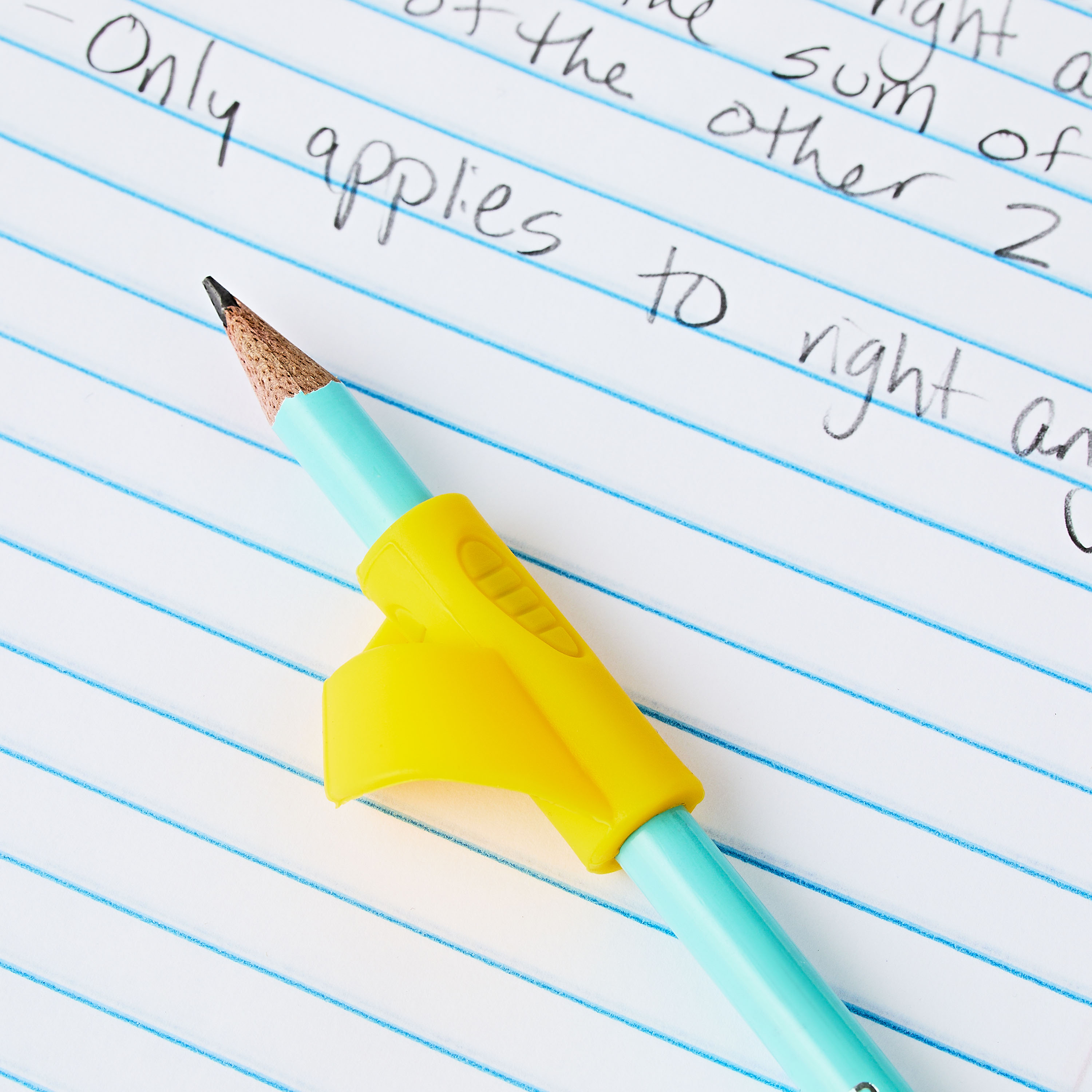 Agarraderas de silicona para lápiz Pen+Gear, multicolor, 6 piezas 3