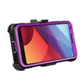 thumbnail image 3 of LG G6 Case, Mignova Rugged Plastic Heavy Duty Armor Holster Defender Full Body Protective Hybrid Case Cover with Kickstand, Build-in Screen Protector and Belt Swivel Clip for LG G6 (Purple), 3 of 6