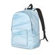 thumbnail image 1 of Disketp Light Blue Marble print Canvas Backpack Lightweight Travel Daypack Student Rucksack Laptop Backpack-Small, 1 of 5