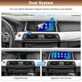 thumbnail image 6 of Ninetom 10.25 Inch Touch Screen Car Stereo For BMW 5 Series F10 F11 2011-2012 CIC System Wireless Carplay/Andriod Auto/Mirrorlink, 6 of 6