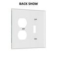 thumbnail image 2 of Colorful Plate Disappearing Point Light Switch Cover Decorative Switch Plates and Outlet Covers Wall Plate for Electrical Kitchen Home Office Art Decor Standard Size, 2 of 4