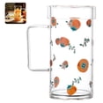 thumbnail image 3 of Bewildely 500ml / 700ml Taza linda ligera Taza de vidrio impresa con asa Taza para beber de oficina de gran capacidad Taza para beber refrigerada por aire Barra de herramientas Numero 5 Bewildely HA025872-05, 3 of 6