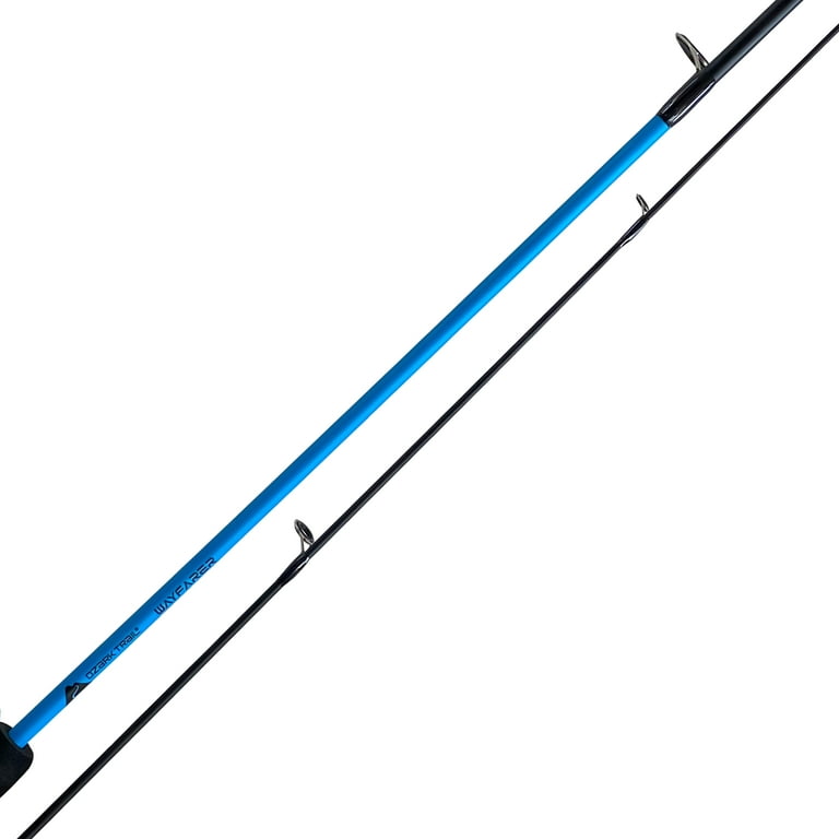 Ozark Trail Wayfarer Spinning Fishing Rod and Reel Combo, Blue