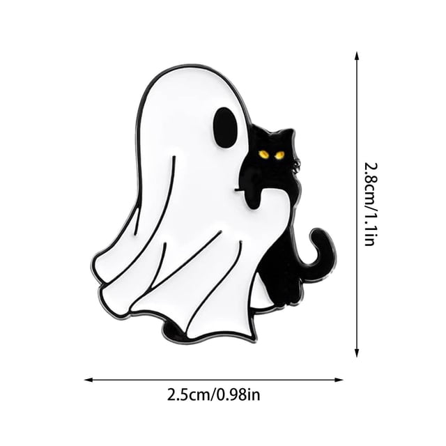 JJKBVCLO Halloween & Metal Brooch Unique Design For Costume Accessory Or Everyday Style Elegance Non Tarnish