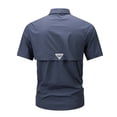 thumbnail image 5 of Safari T Shirt for Men Short Sleeve UPF 50 UV Sun Protection Quick Dry Hiking Fishing Shirts Business Dressy Casual Blouses Going Out Tops 2026 Summer V, 5 of 9