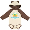 thumbnail image 3 of Inktastic Summer Enjoy the Sunshine Huntington Beach California Blue Boys or Girls Long Sleeve Baby Bodysuit, 3 of 5