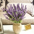 thumbnail image 4 of Limei 1 Bundles 12 Heads Artificial Lavender Flowers, Light Purple Plant Bouquets for Wedding, Decorations, Farmhouse Home Decor, 4 of 7