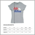 thumbnail image 7 of Lady Veteran T-Shirt Veteran's Day USA Military Honor Proud Army Mom Air Force Wife American Patriotic Women's Tee, 7 of 7