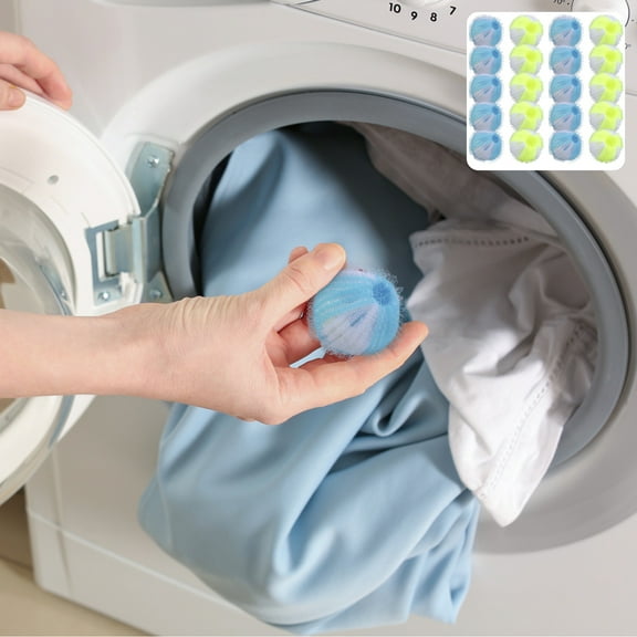 Pet Hair Remover Set Lightweight Soft Clothes Hamper Hair Remover Balls Kit Reusable Cloth Cleaning Catching Ball for Laundry