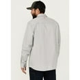 thumbnail image 4 of Hawx Work Gear Men's All Out Woven Solid Long Sleeve Snap Work Shirt Big Grey 4X, 4 of 4
