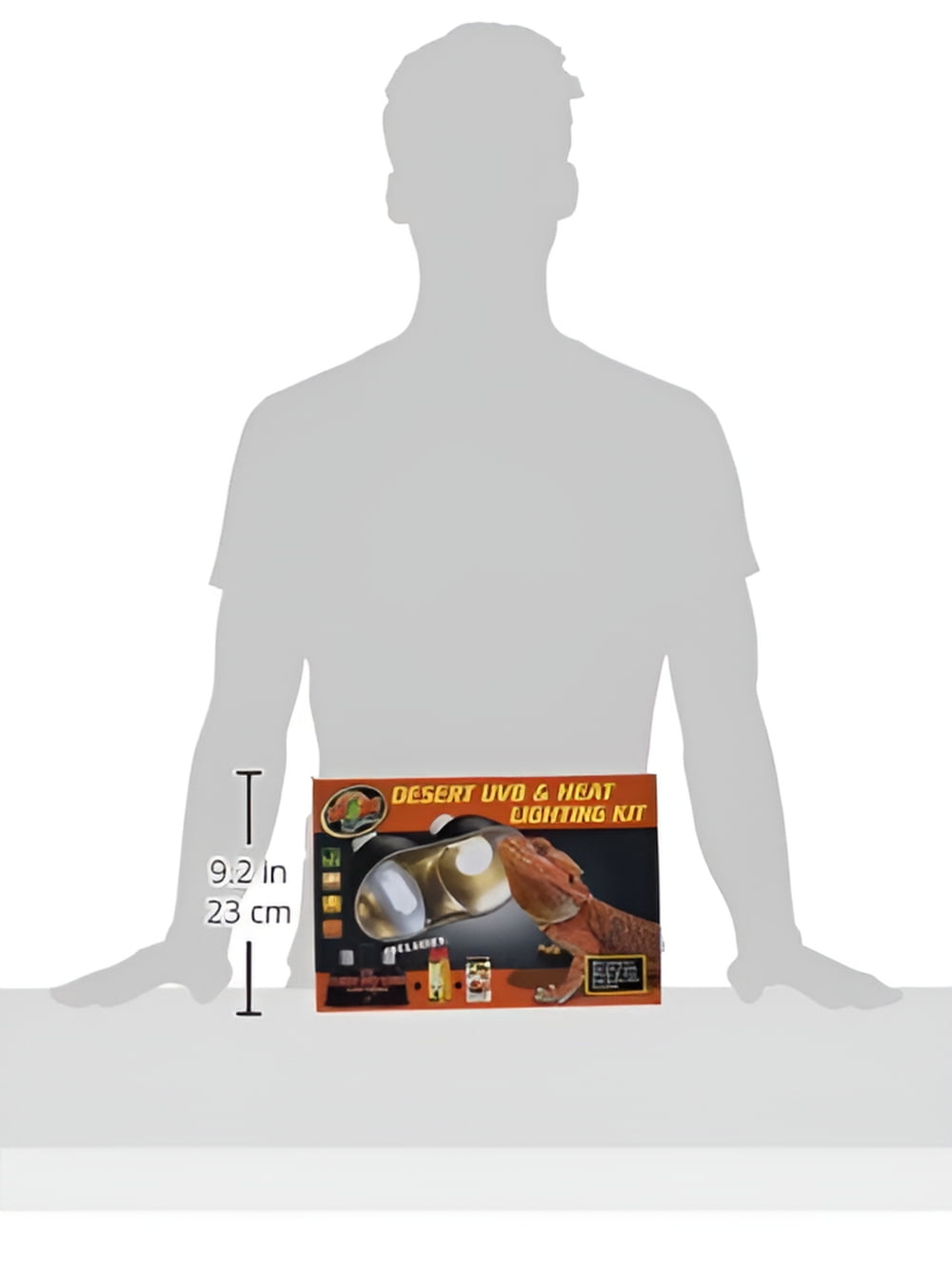 Zoo Med Desert UVB & Heat Lighting Kit
