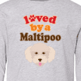 thumbnail image 4 of Inktastic Maltipoo Dog Poodle Maltese Long Sleeve Youth T-Shirt, 4 of 5