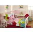 thumbnail image 4 of Everything Kids Fairytale Pink, Green and Teal 4 Piece Toddler Bed Set, 4 of 8